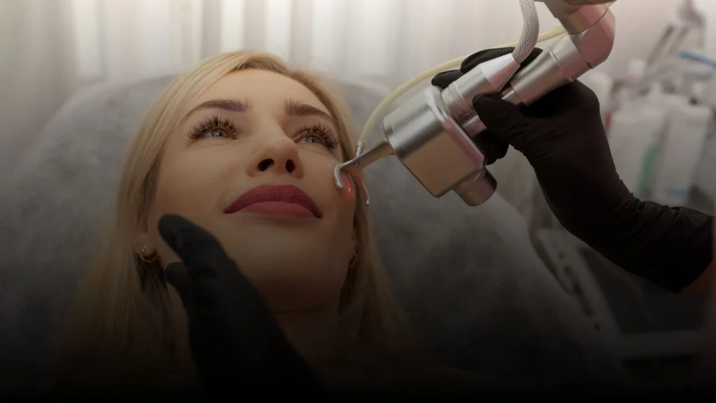 CO₂ laser skin rejuvenation treatment in Tulum