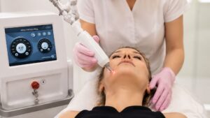 CO₂ laser skin rejuvenation treatment in Tulum