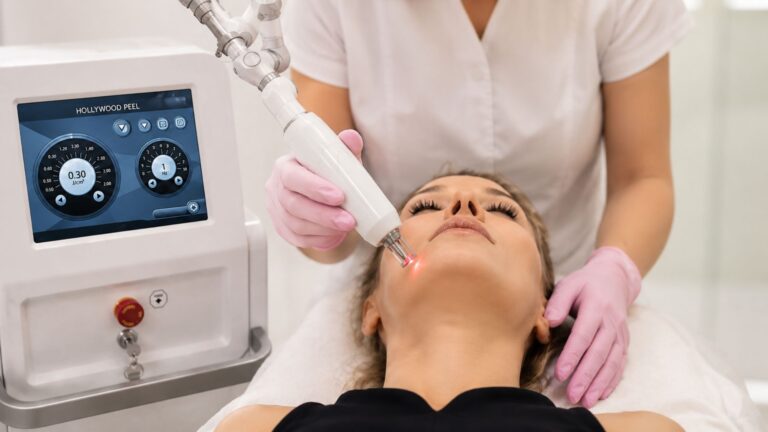 CO₂ laser skin rejuvenation treatment in Tulum