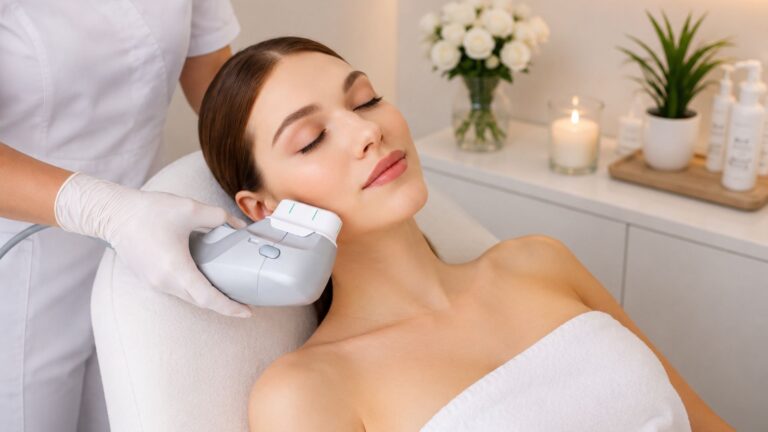 Ultherapy non-surgical lifting treatment in Tulum using focused ultrasound