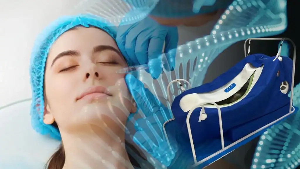 Hyperbaric oxygen therapy chamber for recovery and anti aging treatment