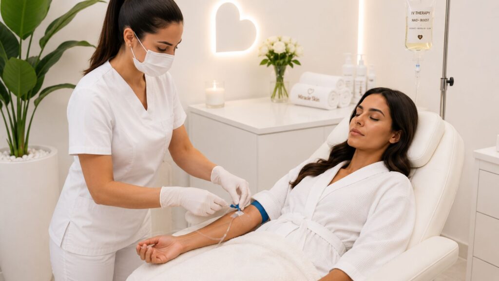 IV therapy treatment in Tulum for hydration and wellness